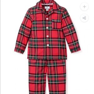 Petite plume tartan pajama set